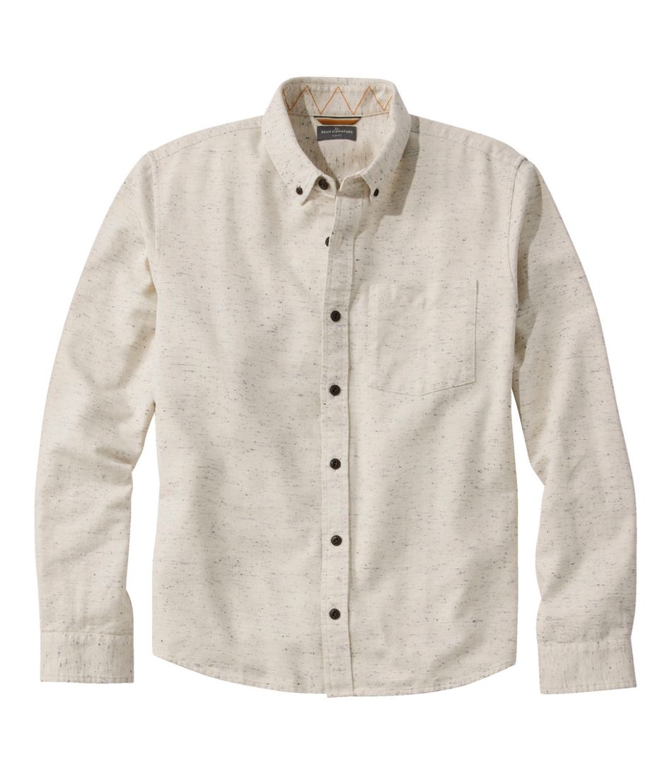 Men's Signature Donegal Woven Shirt, Long-Sleeve / L.L.Bean