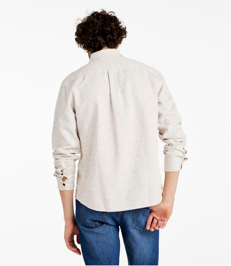 Men's Signature Donegal Woven Shirt, Long-Sleeve / L.L.Bean
