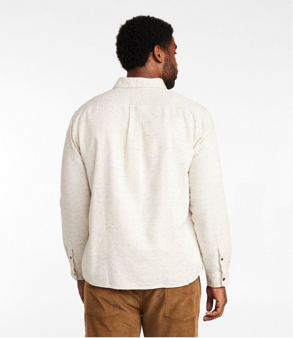 Men's Signature Donegal Woven Shirt, Long-Sleeve / L.L.Bean