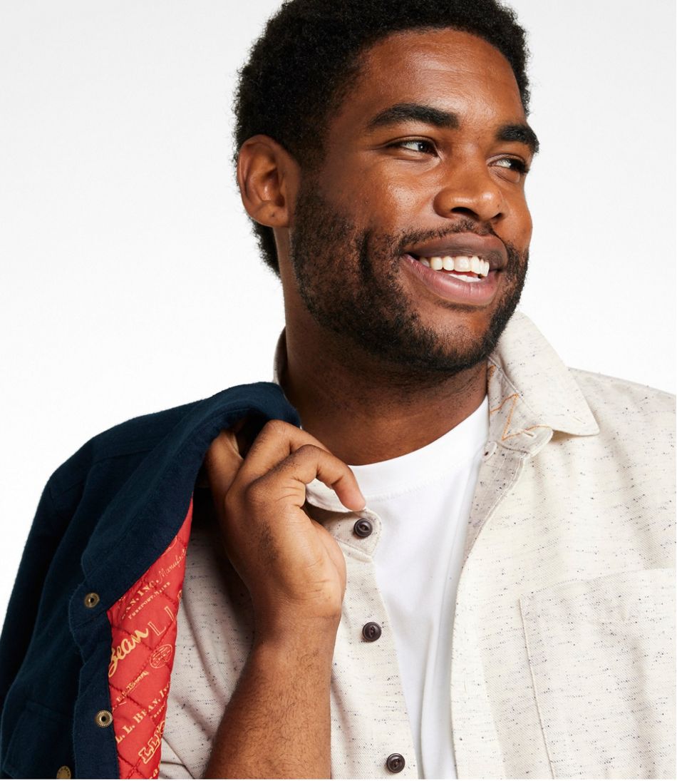 Men's Signature Donegal Woven Shirt, Long-Sleeve / L.L.Bean
