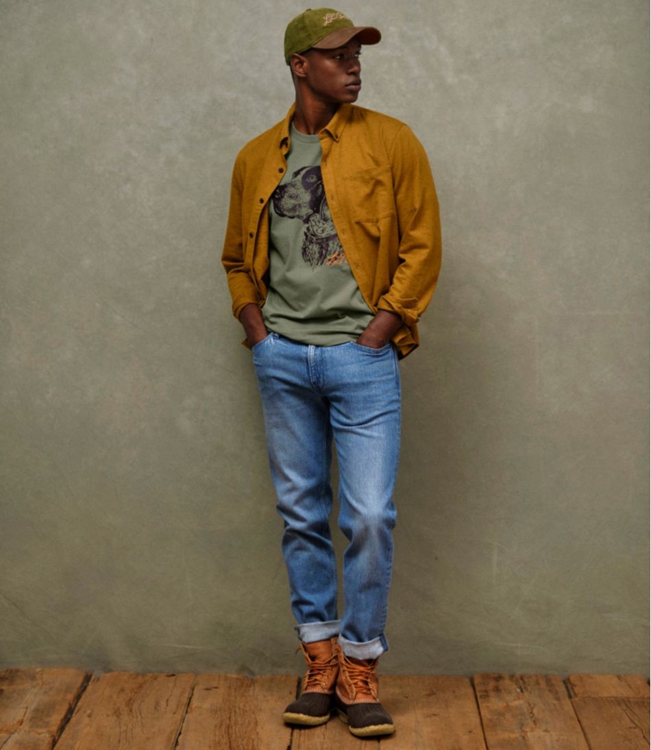 Men's Signature Donegal Woven Shirt, Long-Sleeve / L.L.Bean