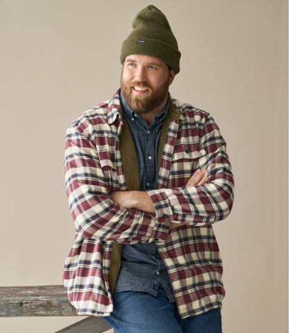 Men's Fleece-Lined Flannel Shirt, Traditional Fit / L.L.Bean
