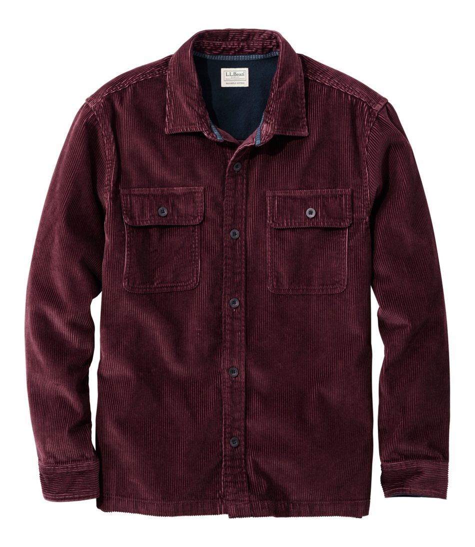 Men's Rangeley Corduroy Shirt, Slightly Fitted / L.L.Bean