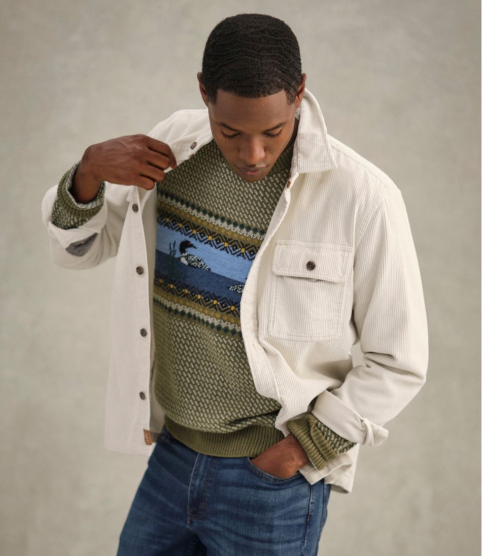 Men's Rangeley Corduroy Shirt, Slightly Fitted / L.L.Bean