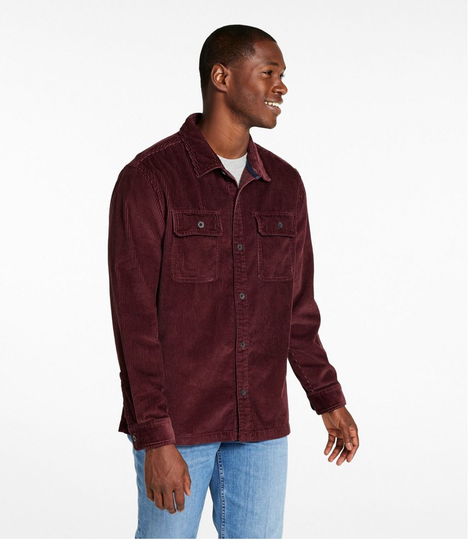 Men's Rangeley Corduroy Shirt, Slightly Fitted / L.L.Bean