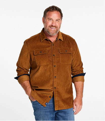 Men's Rangeley Corduroy Shirt, Slightly Fitted / L.L.Bean
