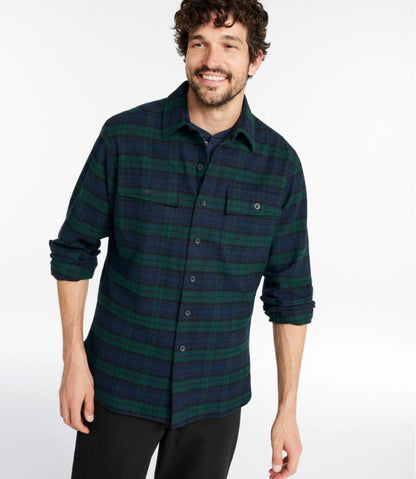 Men's Chamois Shirt, Slightly Fitted, Plaid / L.L.Bean