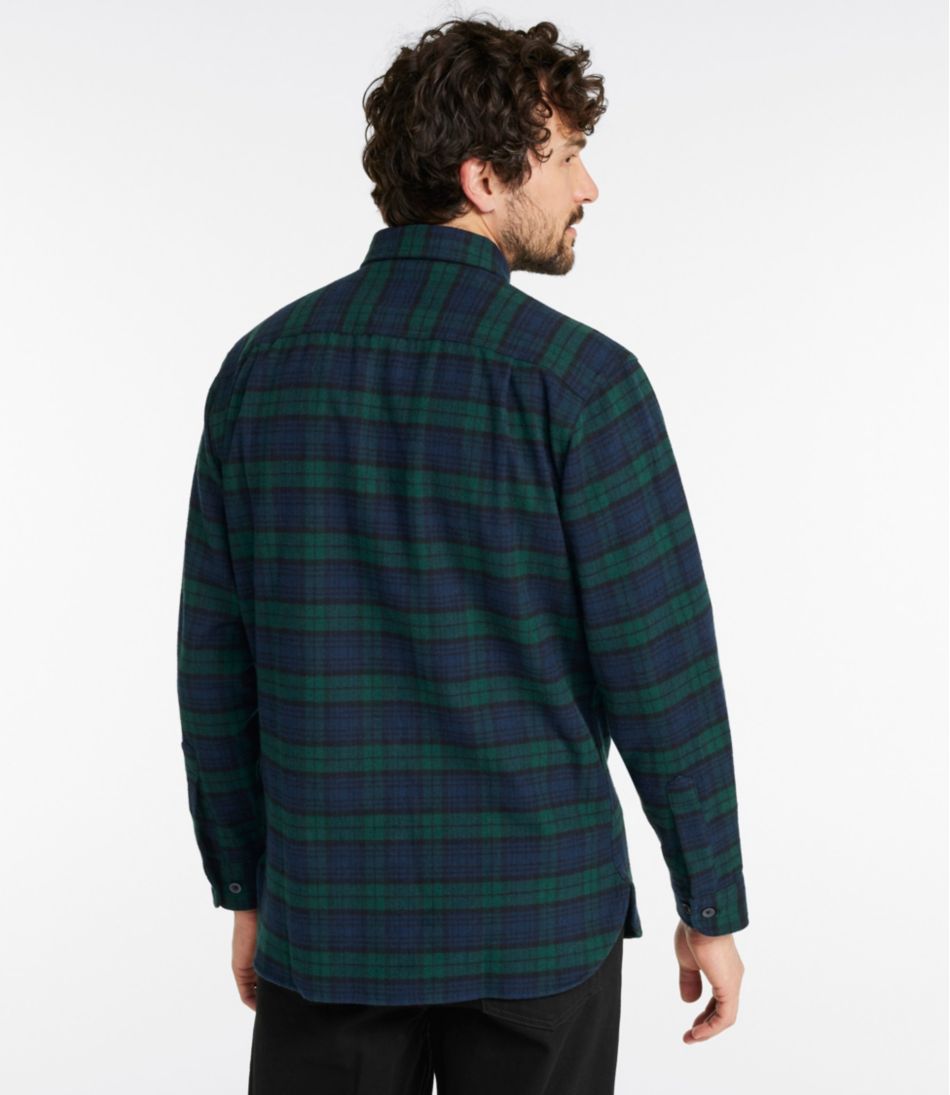 Men's Chamois Shirt, Slightly Fitted, Plaid / L.L.Bean