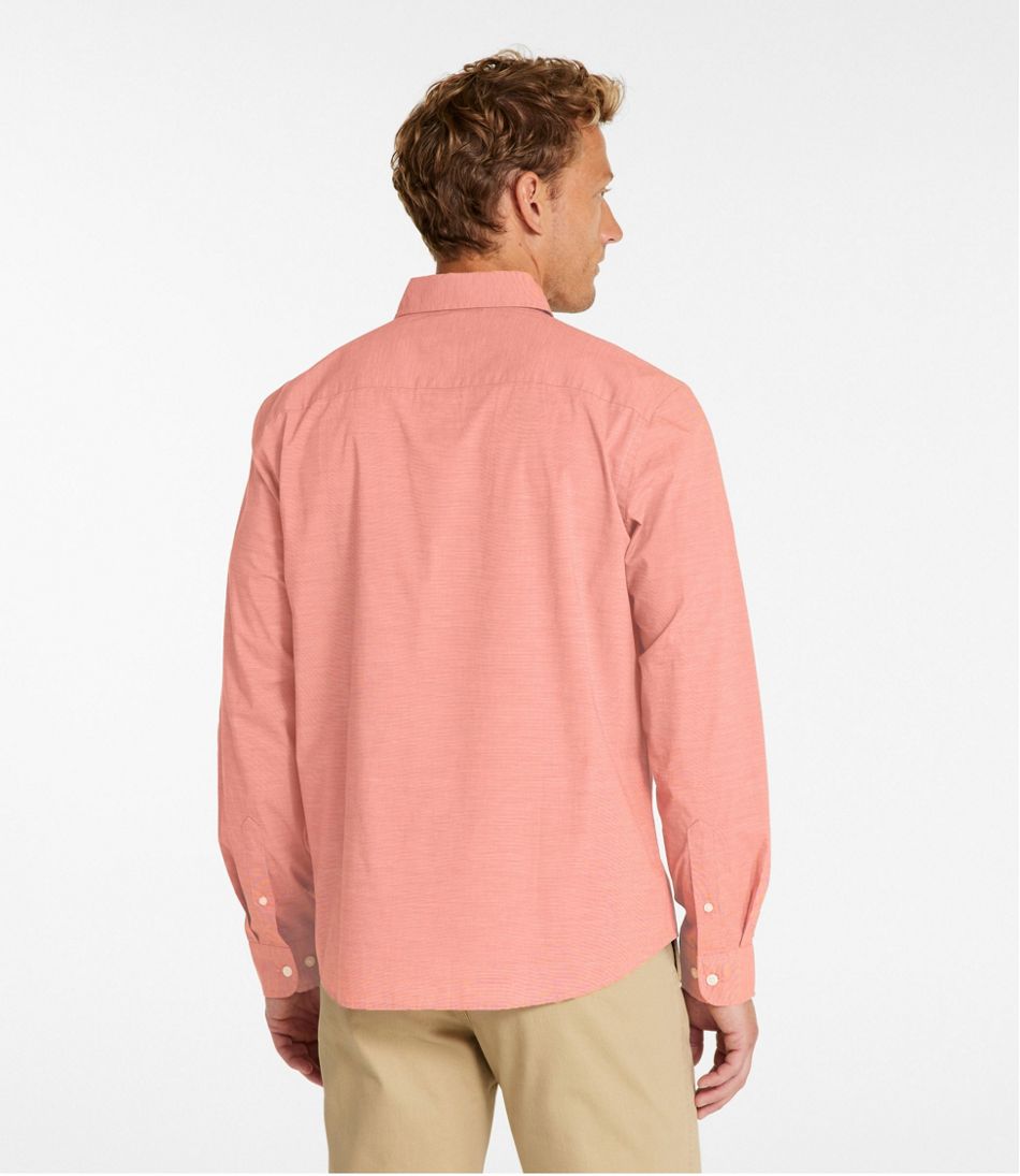 Men's Comfort Stretch Performance® Shirt, Long-Sleeve, Slightly Fitted Untucked Fit / L.L.Bean
