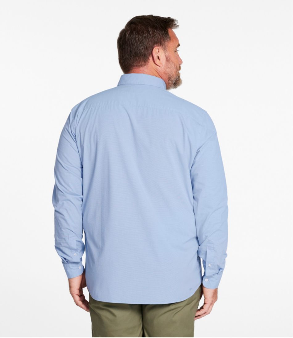 Men's Comfort Stretch Performance® Shirt, Long-Sleeve, Slightly Fitted Untucked Fit / L.L.Bean