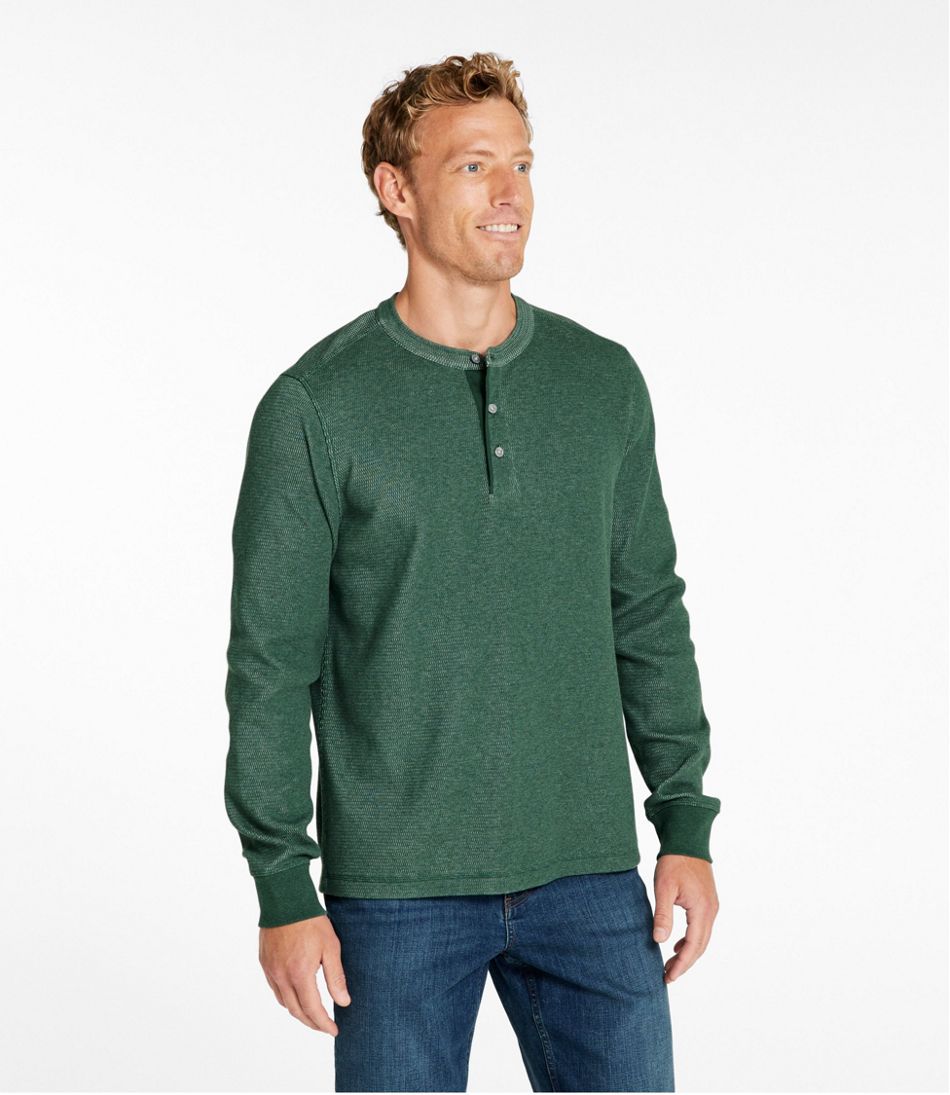 Men's Bean's Vintage Soft Knit Henley / L.L.Bean