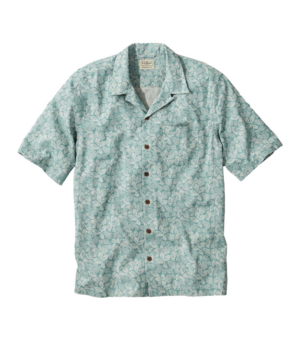 Men's Tropics Shirt, Short-Sleeve Print / L.L.Bean