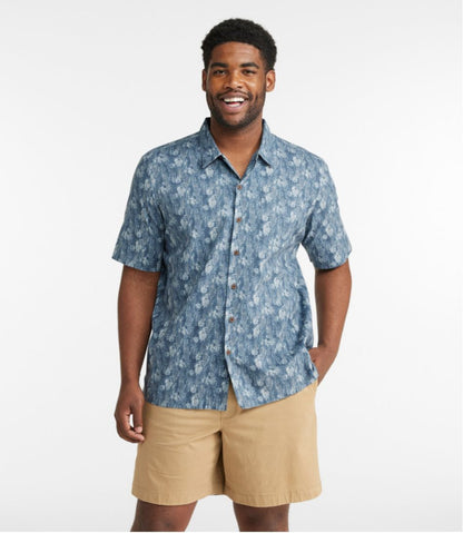 Men's Tropics Shirt, Short-Sleeve Print / L.L.Bean