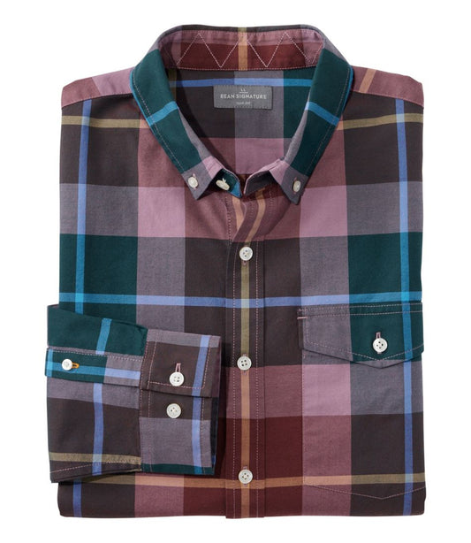 Men's Signature Premium Pima Cotton Oxford Shirt, Long-Sleeve / L.L.Bean
