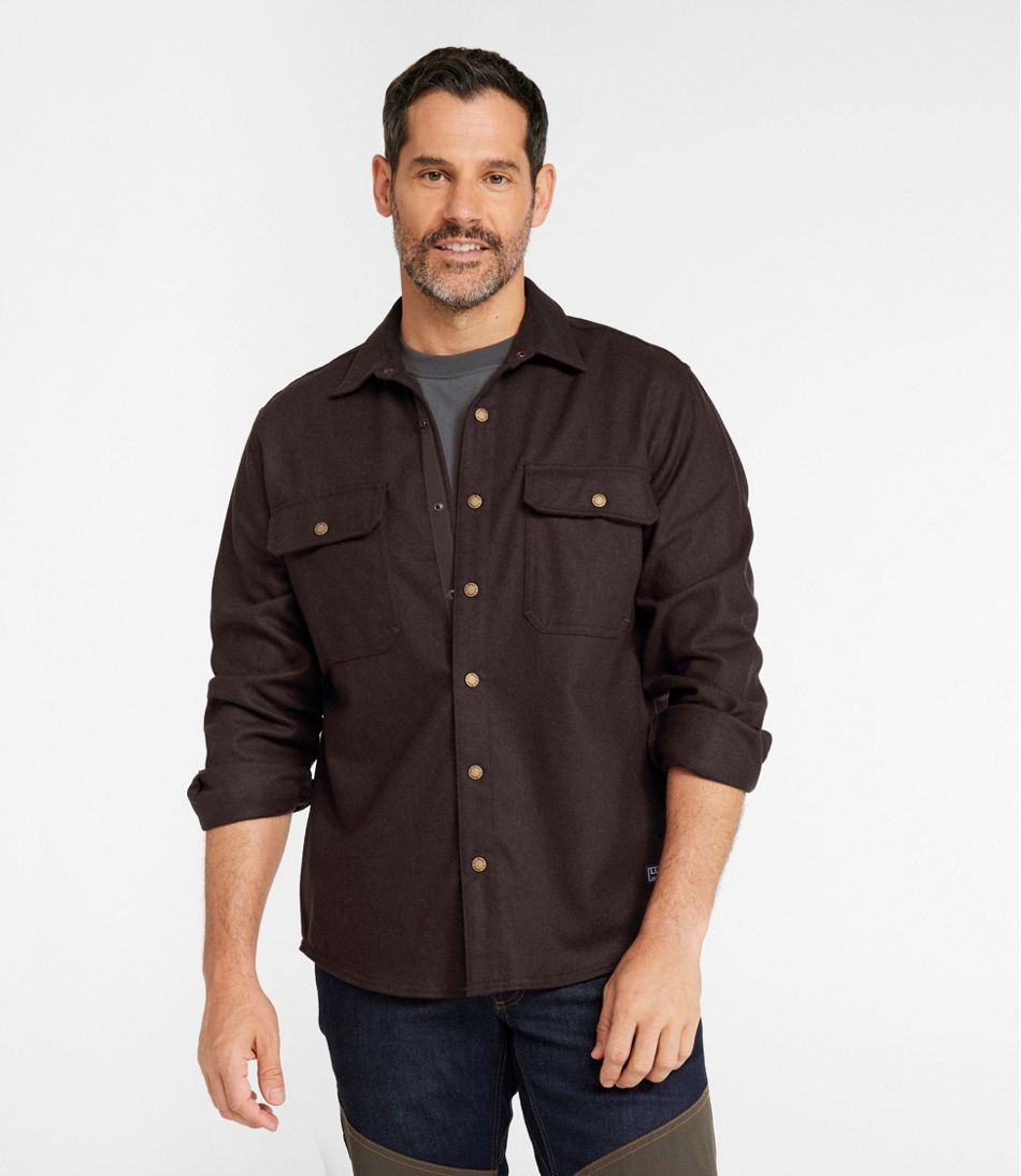 Men's Maine Guide Wool Field Shirt / L.L.Bean