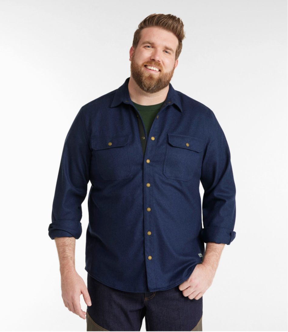 Men's Maine Guide Wool Field Shirt / L.L.Bean