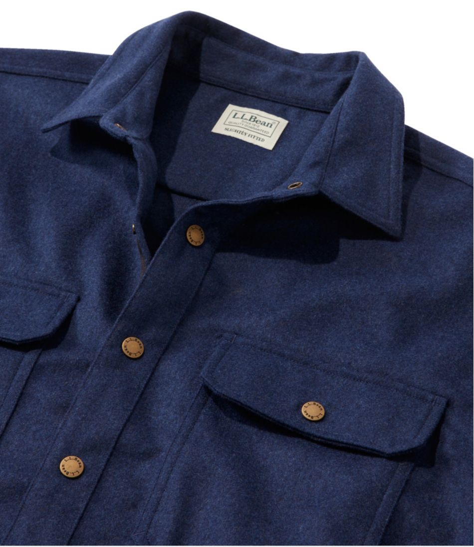 Men's Maine Guide Wool Field Shirt / L.L.Bean