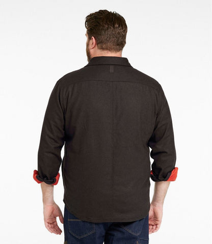 Men's Maine Guide Lightweight Lined Wool Field Shirt / L.L.Bean