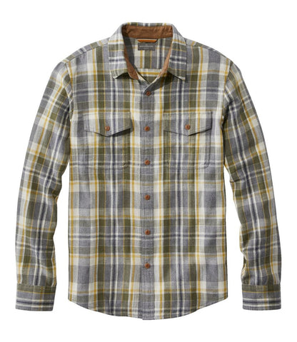 Men's Signature Heritage Textured Flannel Shirt / L.L.Bean
