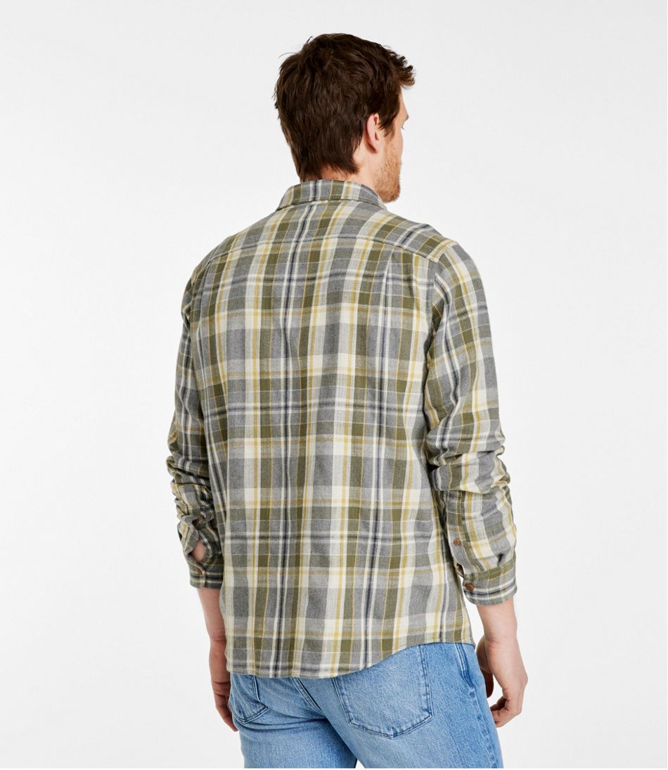 Men's Signature Heritage Textured Flannel Shirt / L.L.Bean