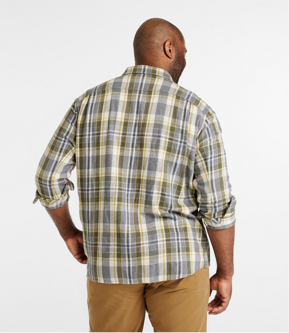 Men's Signature Heritage Textured Flannel Shirt / L.L.Bean