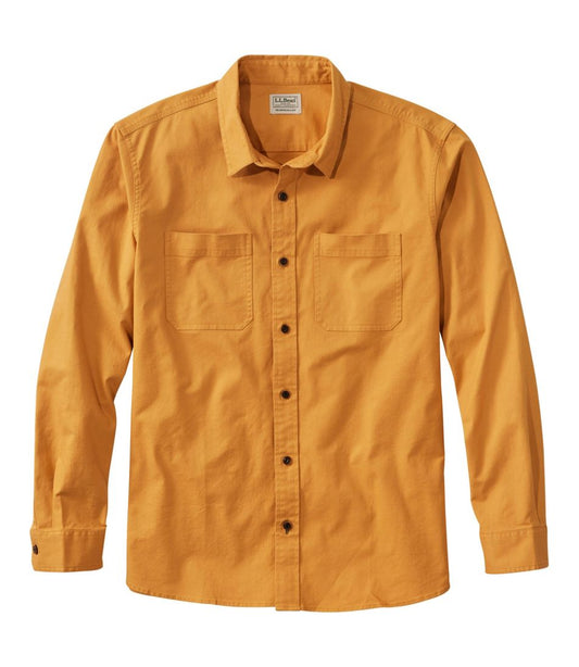 Men's BeanFlex® Twill Shirt, Traditional Untucked Fit, Long-Sleeve / L.L.Bean