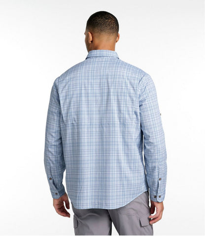 Men's Tropicwear Shirt, Plaid Long-Sleeve / L.L.Bean