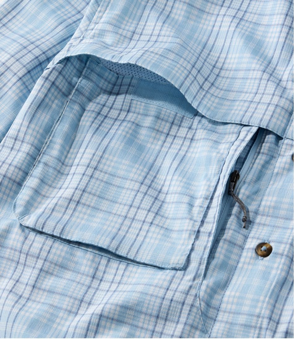 Men's Tropicwear Shirt, Plaid Long-Sleeve / L.L.Bean