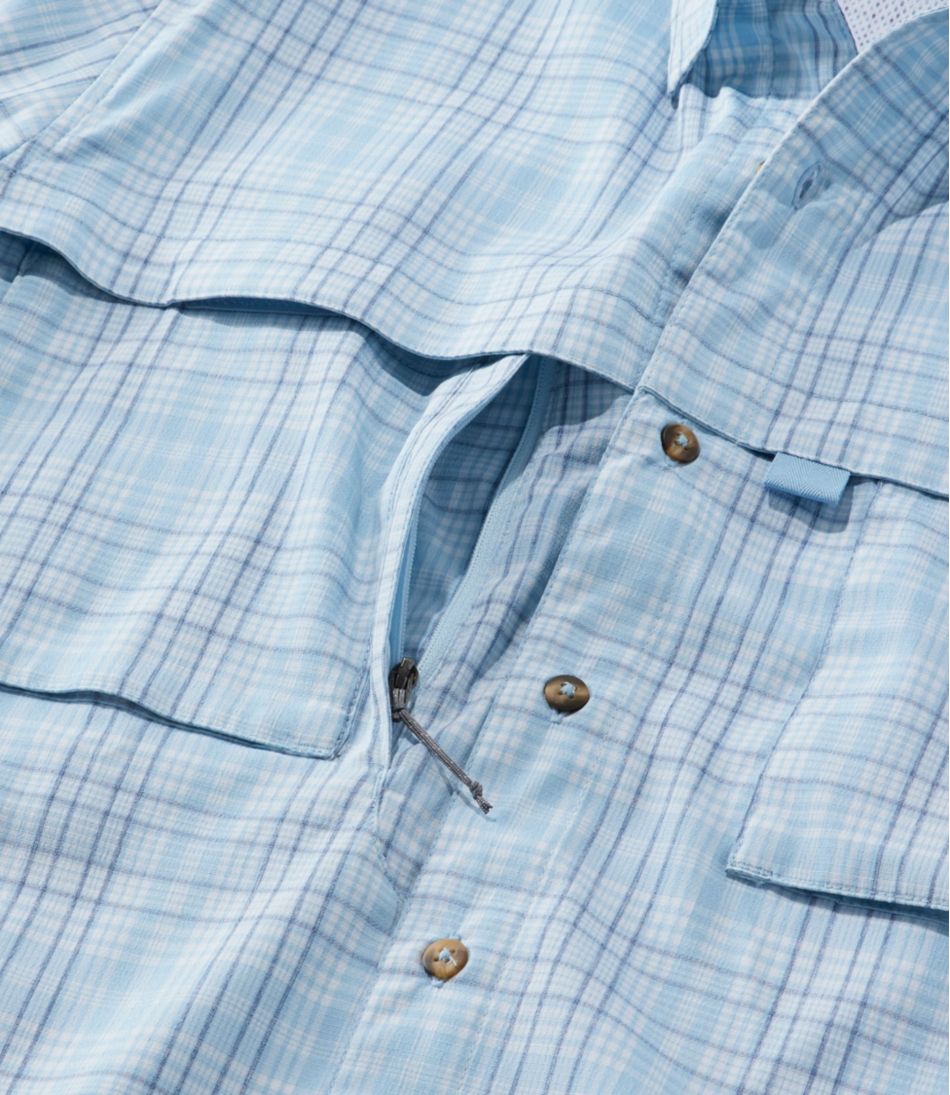 Men's Tropicwear Shirt, Plaid Short-Sleeve / L.L.Bean