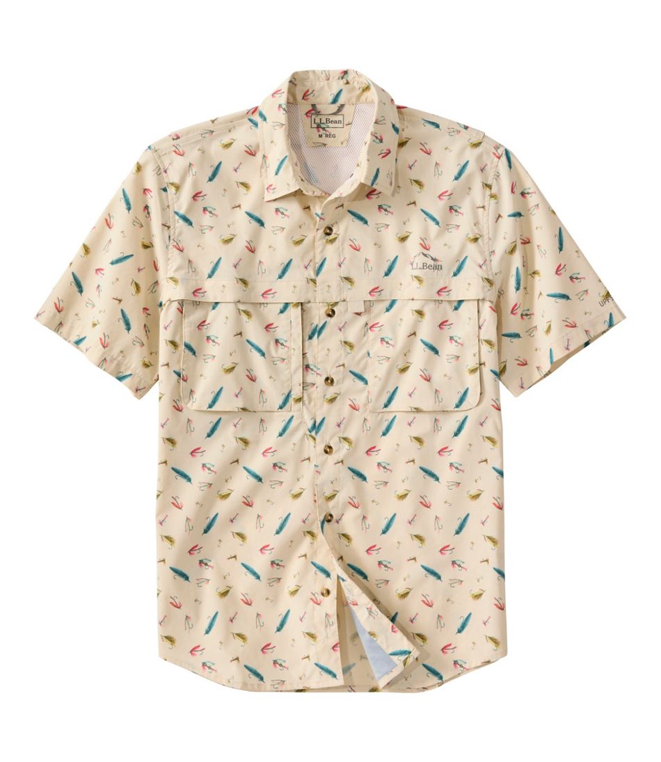 Men's Tropicwear Shirt, Short-Sleeve Print / L.L.Bean