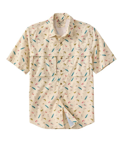 Men's Tropicwear Shirt, Short-Sleeve Print / L.L.Bean