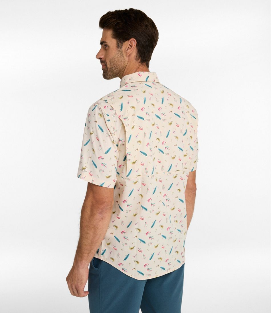 Men's Tropicwear Shirt, Short-Sleeve Print / L.L.Bean