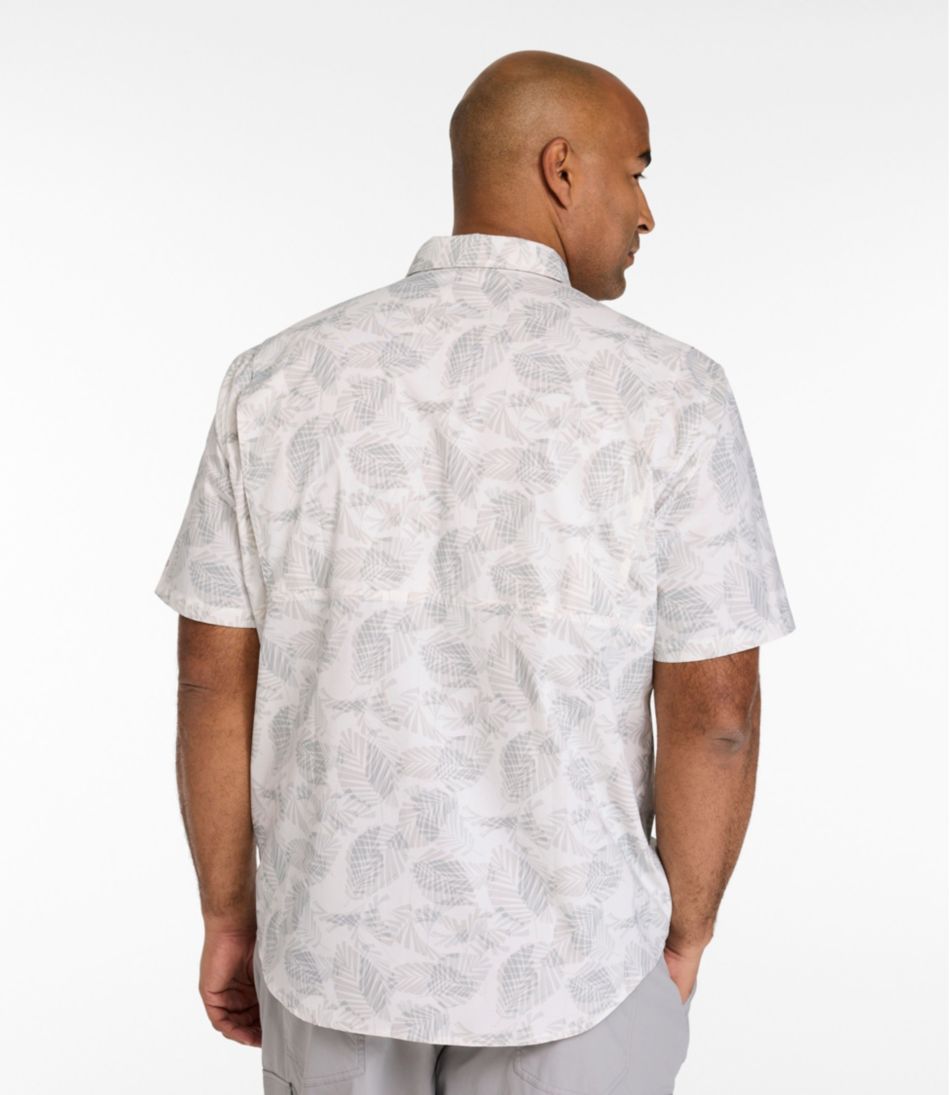 Men's Tropicwear Shirt, Short-Sleeve Print / L.L.Bean