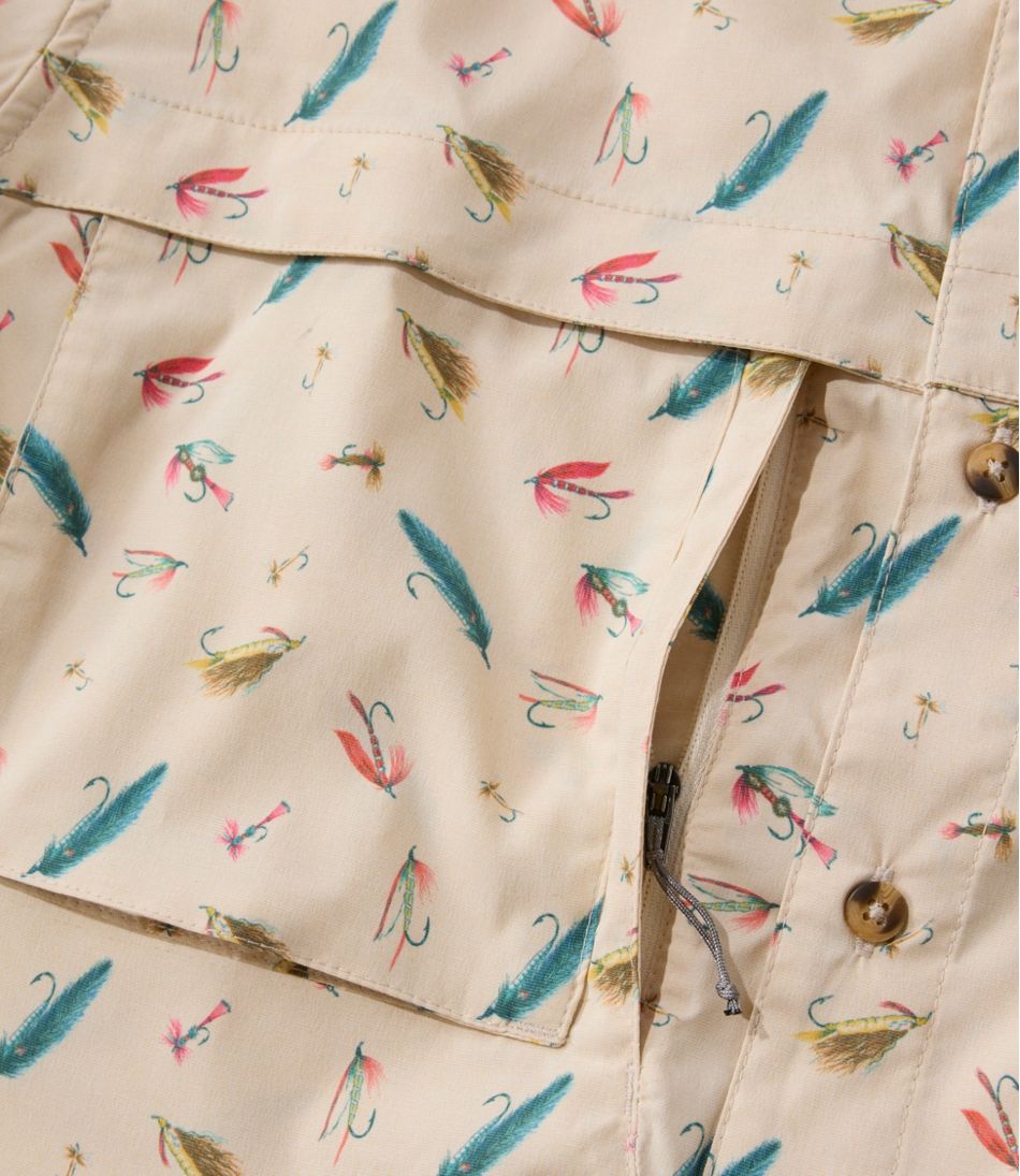 Men's Tropicwear Shirt, Short-Sleeve Print / L.L.Bean