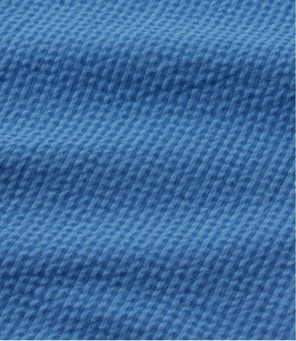 Men's Organic Cotton Seersucker Shirt, Short-Sleeve, Slightly Fitted, Plaid / L.L.Bean