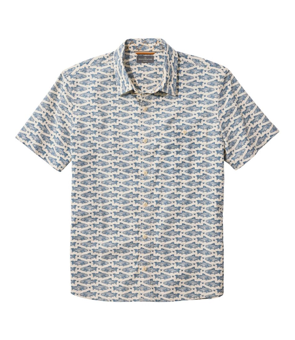 Men's Signature Vacationland Shirt, Short-Sleeve, Slim Fit / L.L.Bean