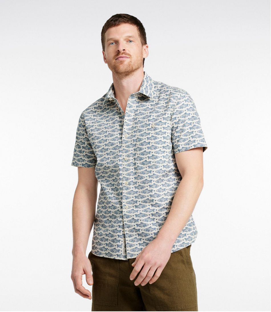 Men's Signature Vacationland Shirt, Short-Sleeve, Slim Fit / L.L.Bean
