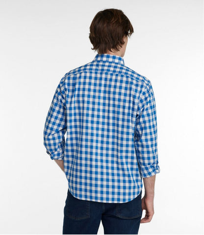 Men's Bean's Wrinkle-Free Everyday Shirt, Traditional Untucked Fit, Plaid, Long-Sleeve / L.L.Bean