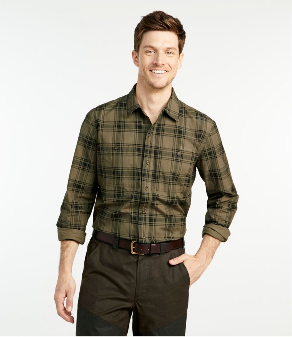 Men's Double L Field Shirt, Plaid / L.L.Bean