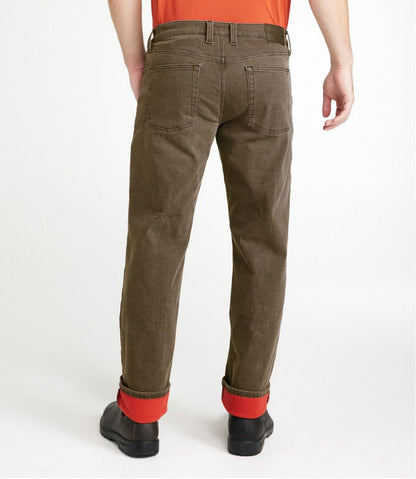 Men's BeanFlex® Jeans, Standard Athletic Fit, Fleece-Lined / L.L.Bean