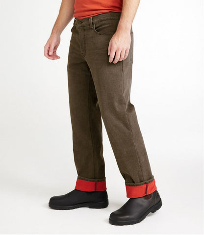 Men's BeanFlex® Jeans, Standard Athletic Fit, Fleece-Lined / L.L.Bean