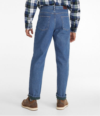 Men's Double L® Jeans, Classic Fit, Fleece-Lined / L.L.Bean