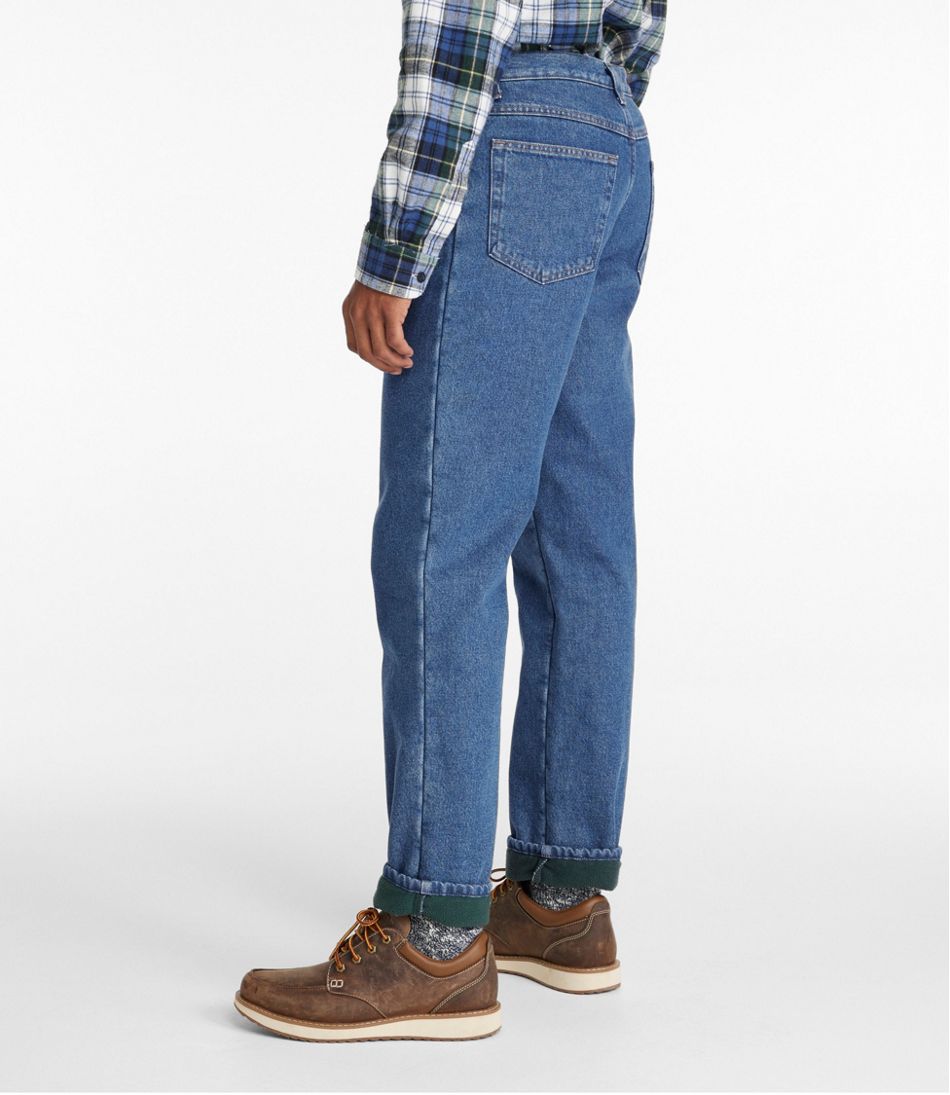 Men's Double L® Jeans, Classic Fit, Fleece-Lined / L.L.Bean