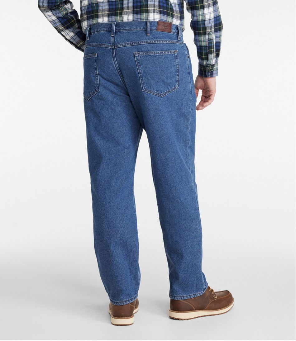 Men's Double L® Jeans, Classic Fit, Fleece-Lined / L.L.Bean