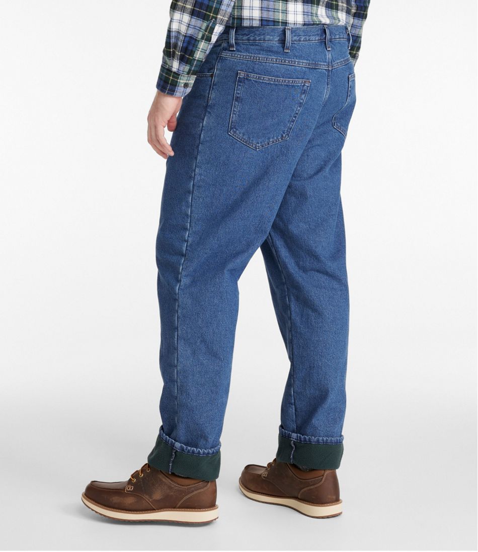 Men's Double L® Jeans, Classic Fit, Fleece-Lined / L.L.Bean