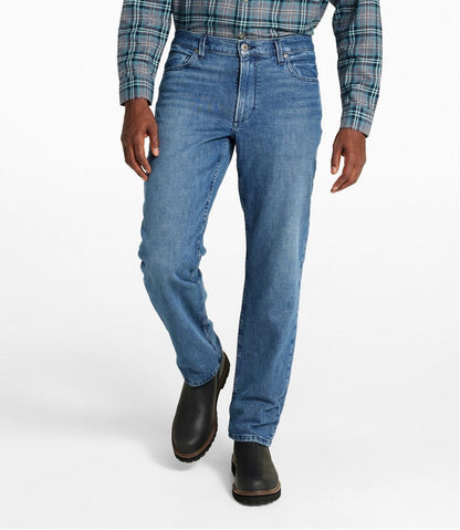 Men's Vintage 1912 Jeans, Standard Fit, Straight Leg, Lined / L.L.Bean
