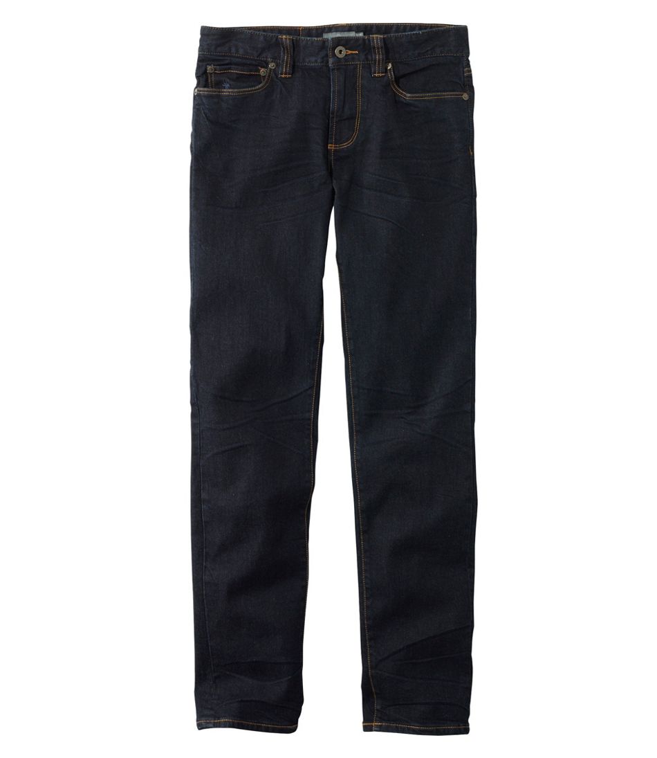 Men's Signature Five-Pocket Jeans with Stretch, Slim Straight / L.L.Bean