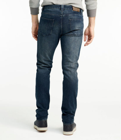 Men's Signature Five-Pocket Jeans with Stretch, Slim Straight / L.L.Bean