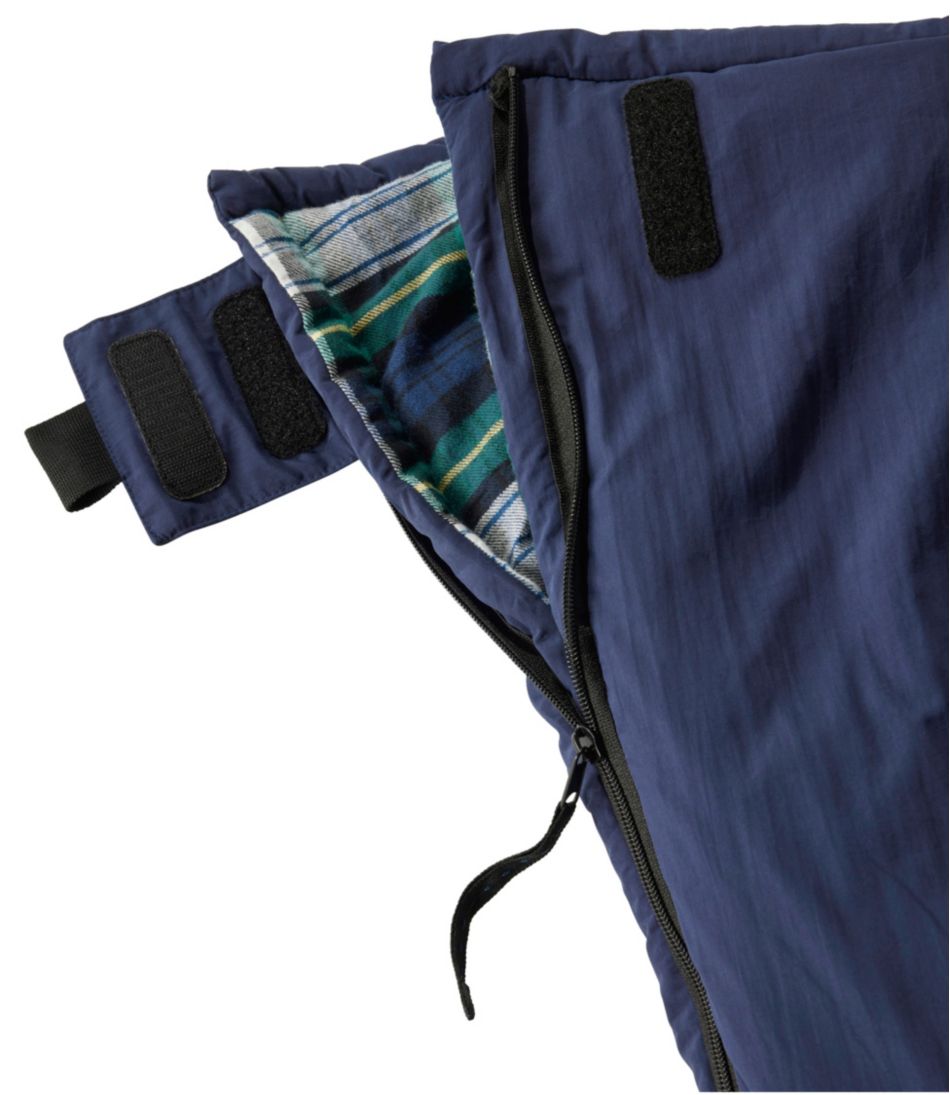 Flannel Lined Camp Sleeping Bag, 40° / L.L.Bean