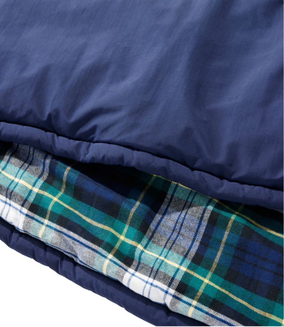 Adults' Flannel Lined Camp Sleeping Bag, 20° / L.L.Bean